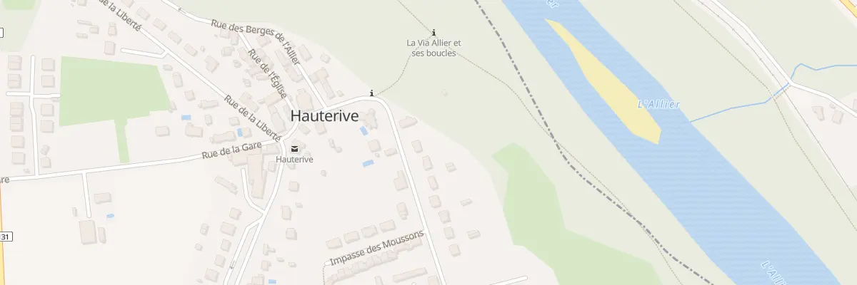 Plan du 50 Rue des Moussons à Hauterive