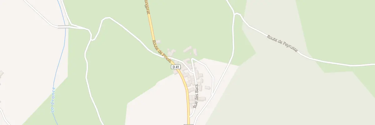 Plan du 5038 Longprat à Aubazat