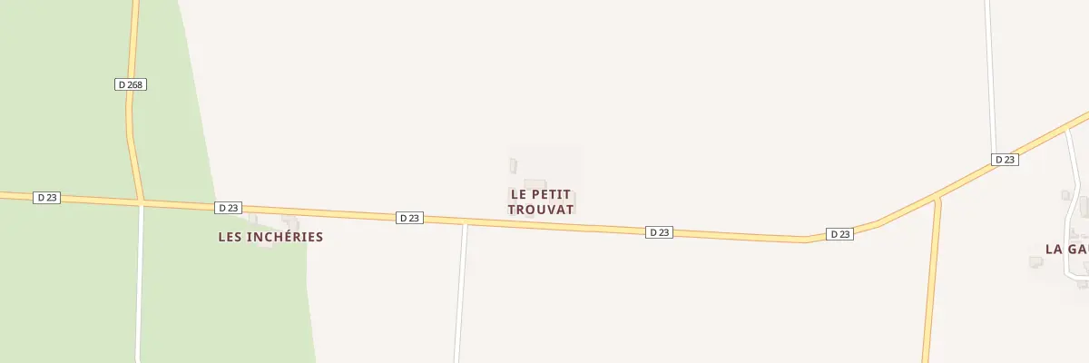 Plan du 5027 Terroir Mirot à Rongères