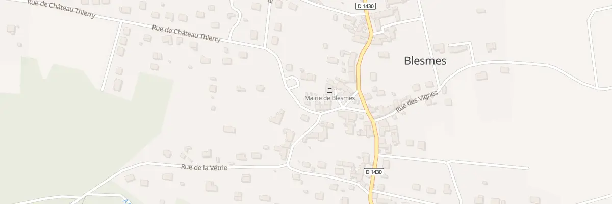 Plan du 12 Rue des Roinsettes à Blesmes