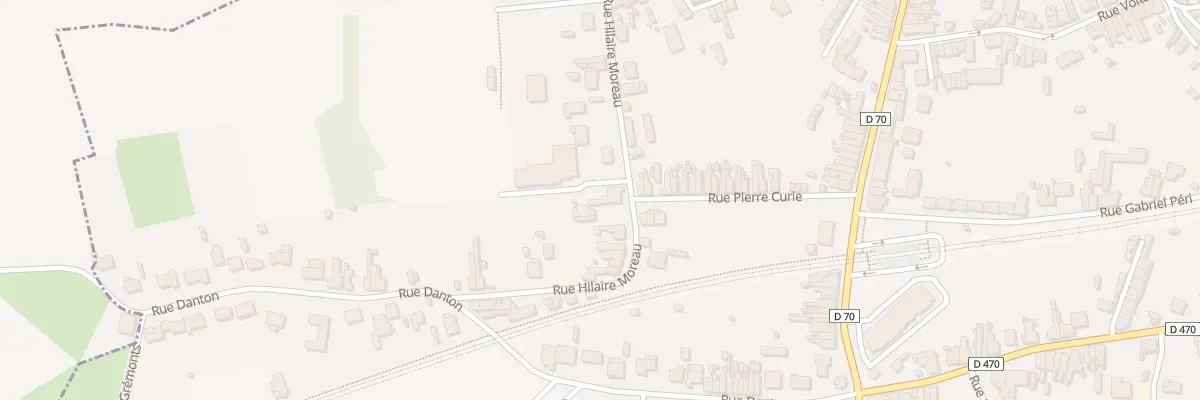 Plan du 50 Rue Hilaire Moreau à Hérin