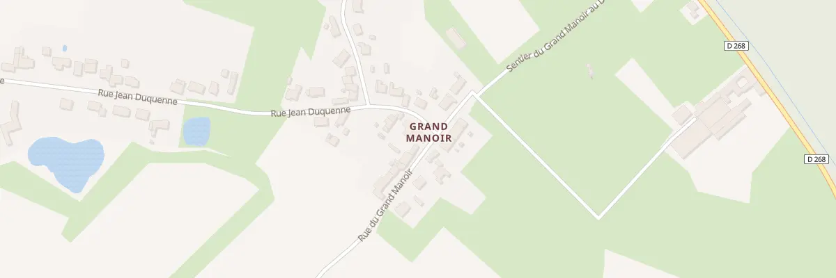 Plan du 70 Rue du Grand Manoir à Thun-Saint-Amand