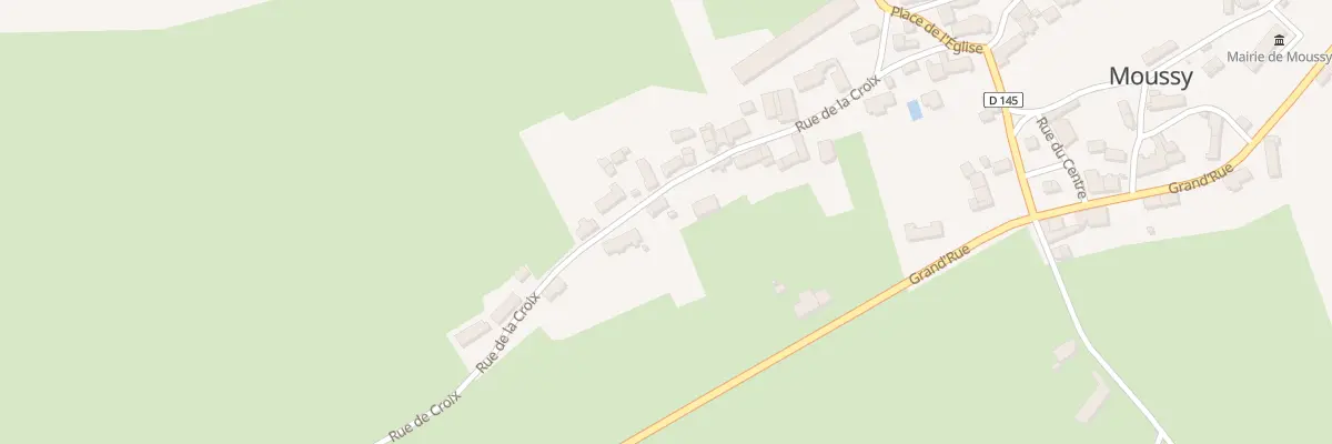 Plan du 13 Rue de Croix à Moussy