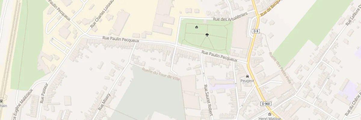 Plan du 69 Rue Paulin Pecqueux à Bohain-en-Vermandois