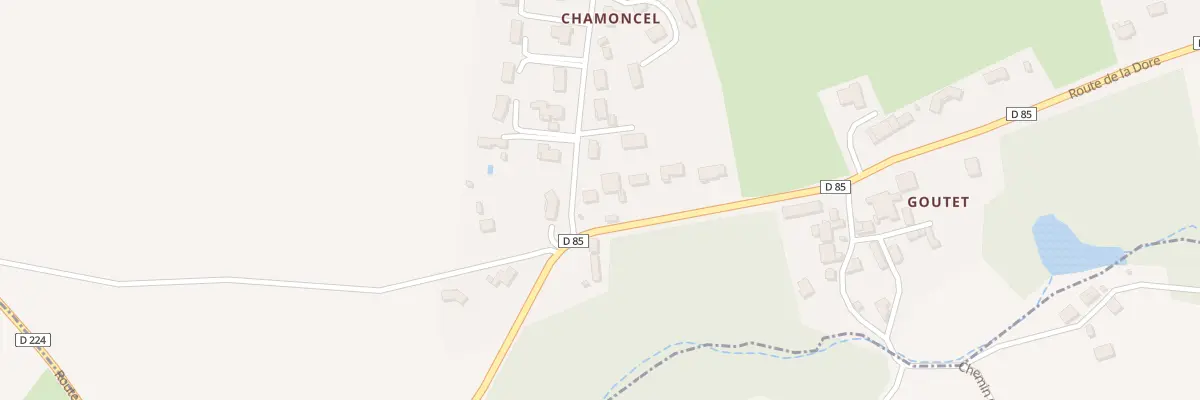 Plan du 5078 Goutet à Dorat
