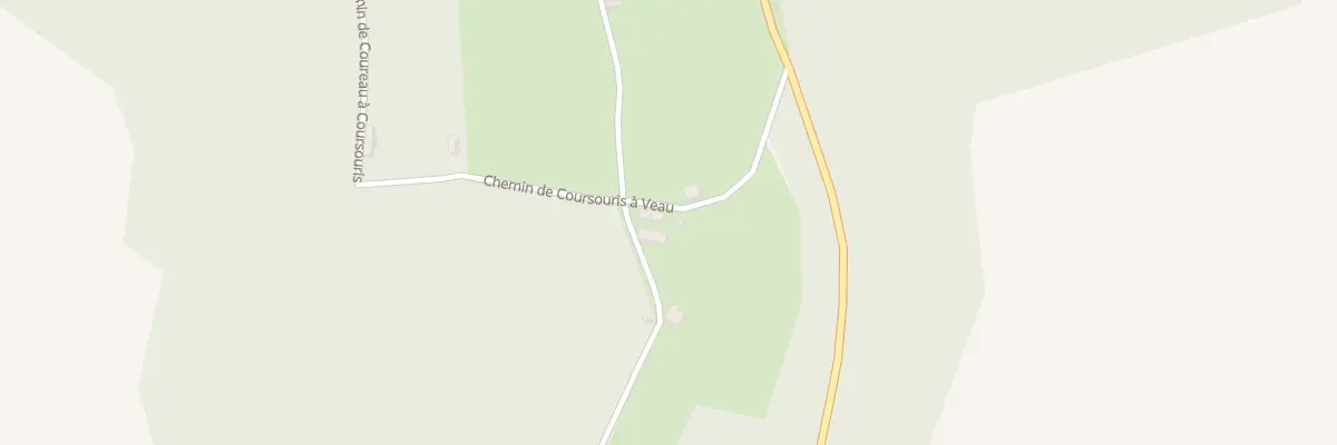 Plan du 4 Ham de Coursouris à Serches
