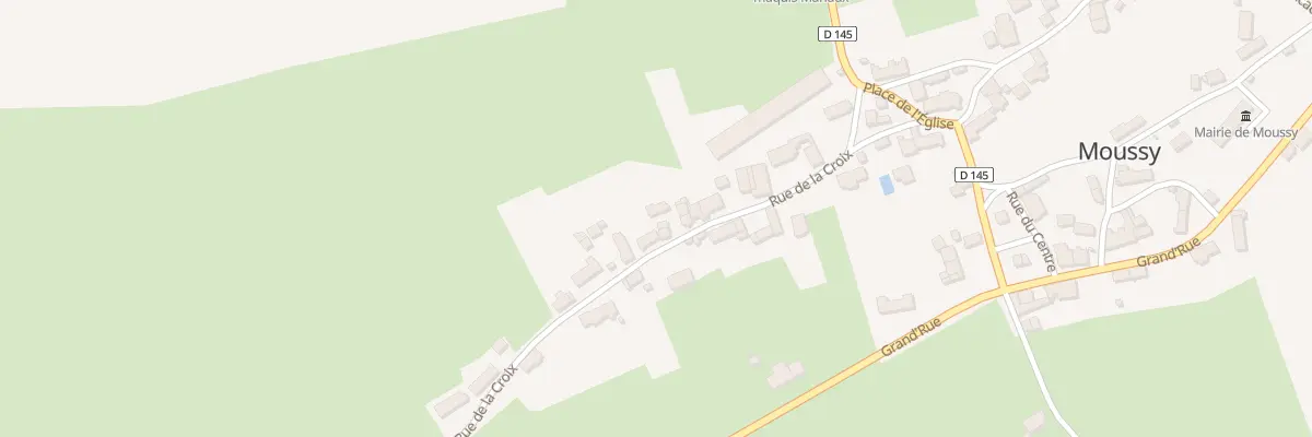 Plan du 12 Rue de Croix à Moussy