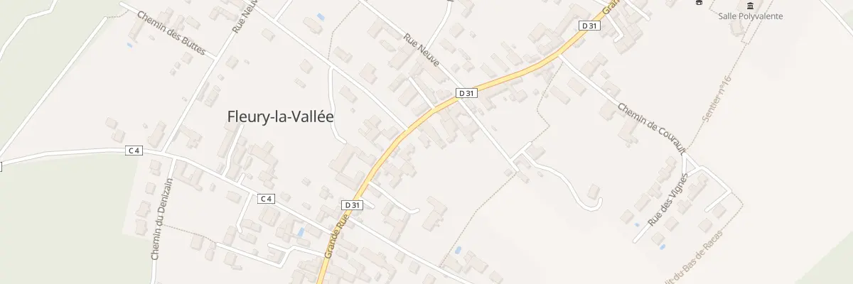 Plan du 71 Gr Grande Rue à Fleury-la-Vallée