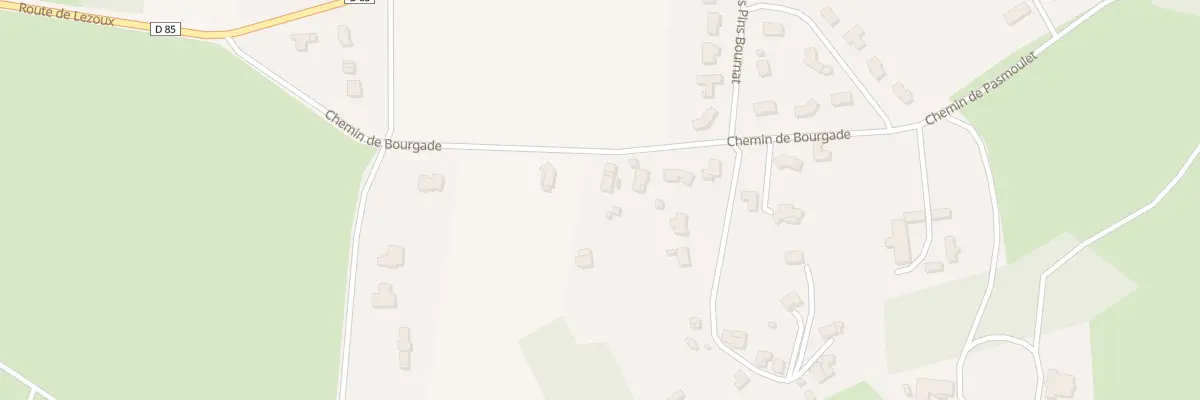 Plan du 14 Che de Bourgade à Orléat