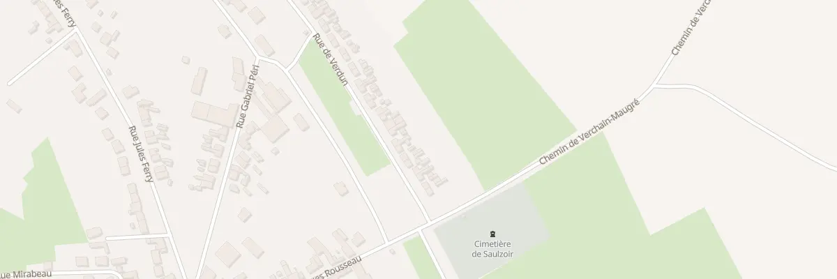 Plan du 14 Rue de Verdun à Saulzoir