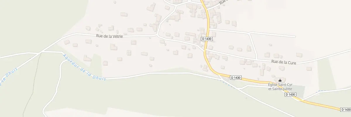 Plan du 39 Rte de Courboin à Blesmes
