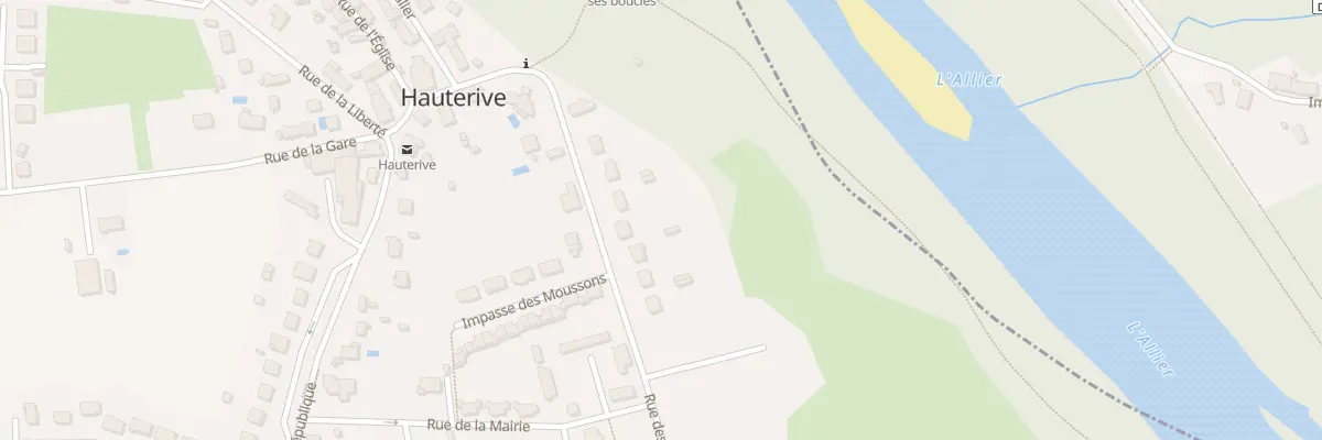 Plan du 44 Rue des Moussons à Hauterive