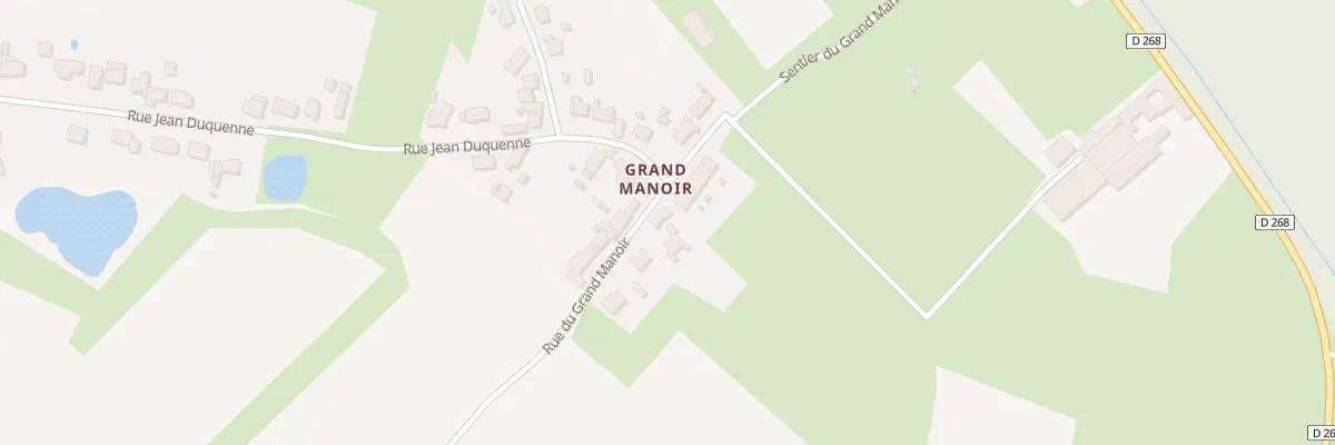 Plan du 63 Rue du Grand Manoir à Thun-Saint-Amand