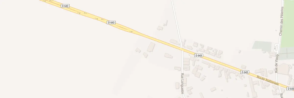 Plan du 61 Rte Nationale à Beaumont-en-Cambrésis