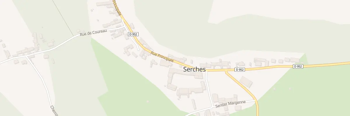 Plan du 17 Rue Principale à Serches