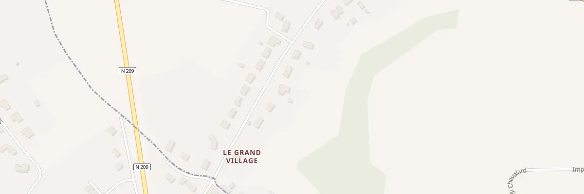 Plan du 19 Rue du Grand Village à Seuillet