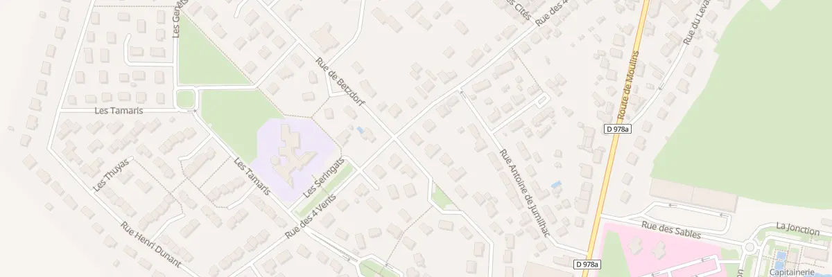 Plan du 28 Rue Pierre Brossolette à Decize