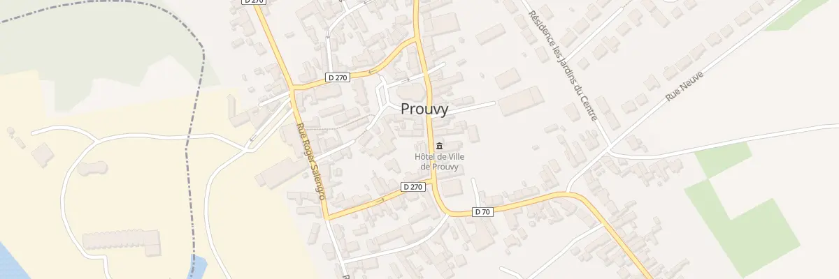 Plan du 7 Rue de la Mairie à Prouvy