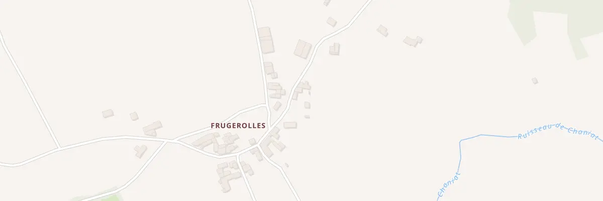 Plan du 5211 Frugerolles à Fontannes