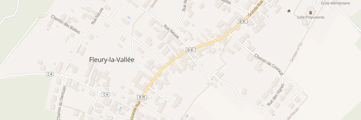 Plan du 67B Gr Grande Rue à Fleury-la-Vallée