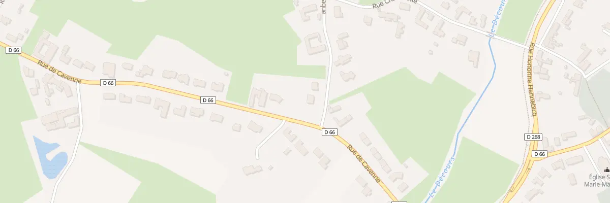 Plan du 25 Rue Boutaque à Nivelle