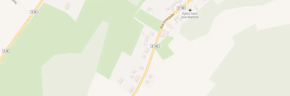 Plan du 11T Rue Principale à Allemant