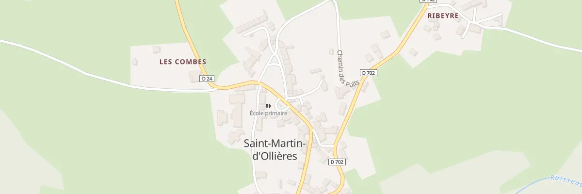 Plan du 5070 Le Bourg à Saint-Martin-d’Ollières