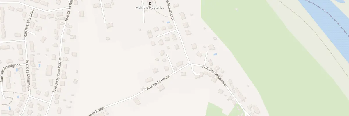 Plan du 23 Rue des Moussons à Hauterive