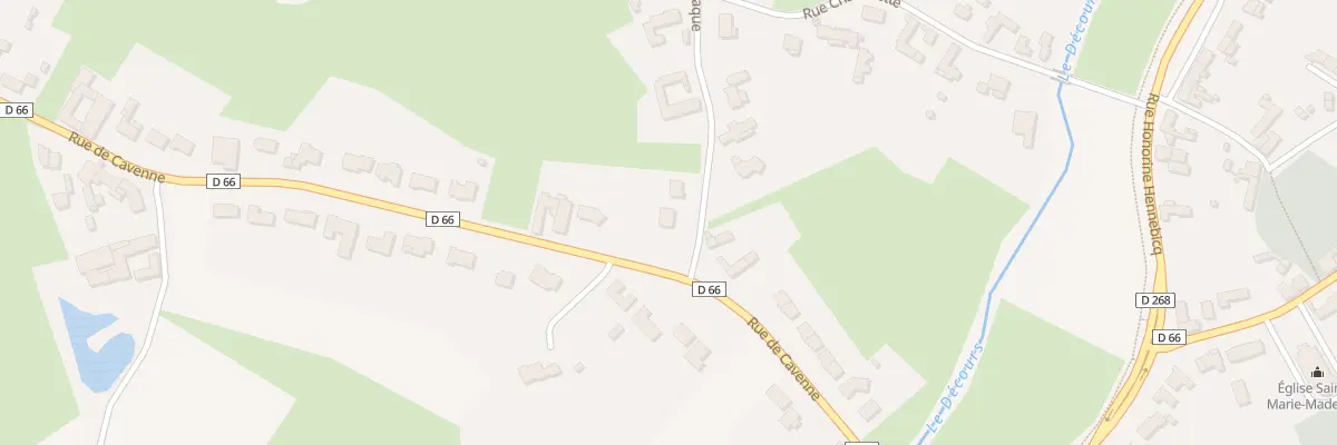 Plan du 25 Rue Boutaque à Nivelle