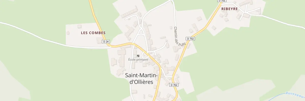 Plan du 5069 Le Bourg à Saint-Martin-d’Ollières
