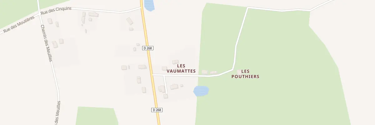 Plan du 7 Imp des Pouthiers à Montoldre