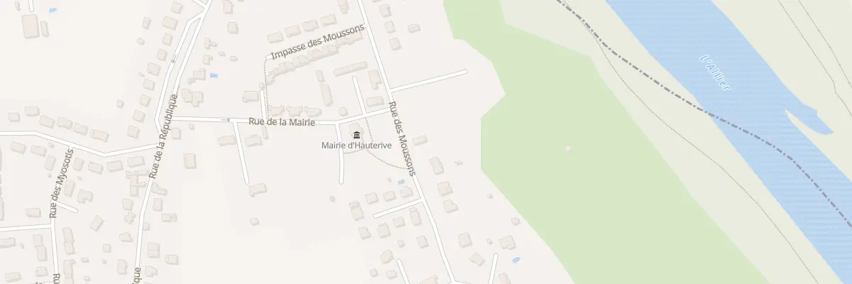 Plan du 36 Rue des Moussons à Hauterive
