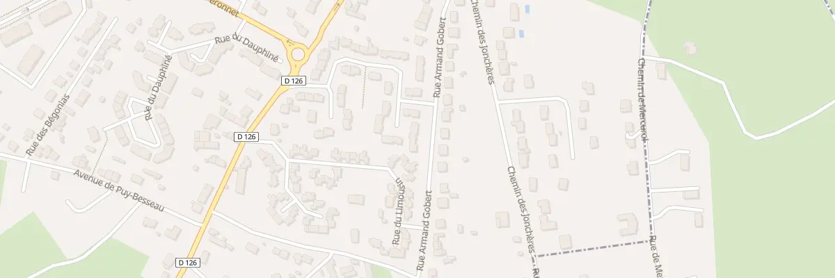 Plan du 40 Rue Armand Gobert à Cusset