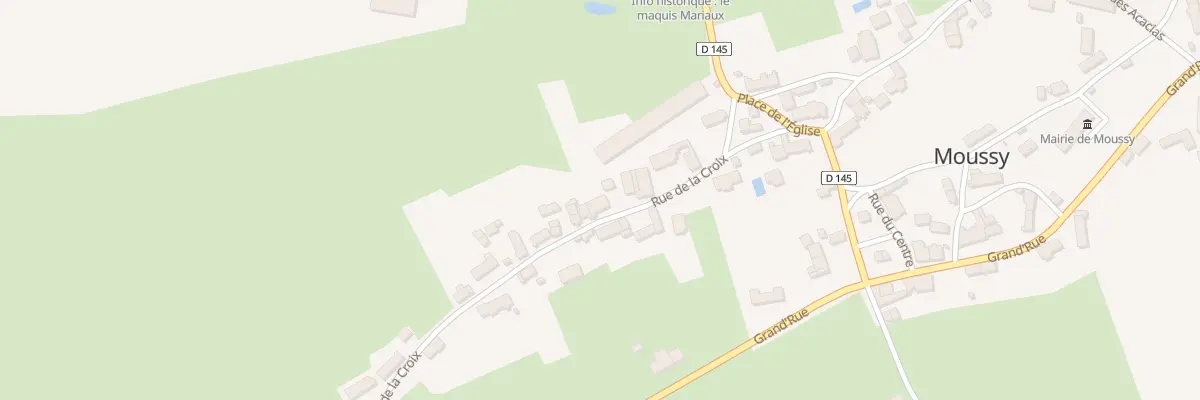 Plan du 6 Rue de Croix à Moussy