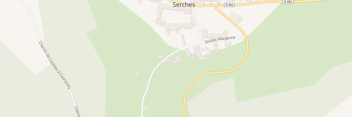Plan du 8 Rue de Saint-blaise à Serches