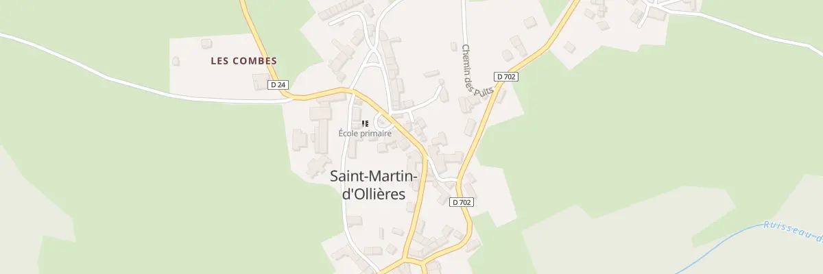 Plan du 5065 Le Bourg à Saint-Martin-d’Ollières