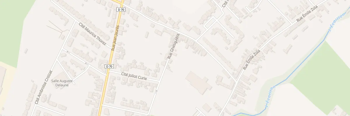 Plan du 35 Rue P Vaillant Couturier à Thiant