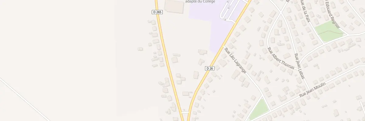 Plan du 8 Rue Pierre Brossolette à Anizy-le-Grand