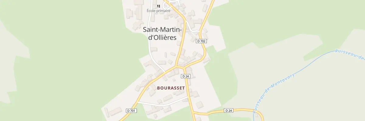 Plan du 5049 Le Bourg à Saint-Martin-d’Ollières