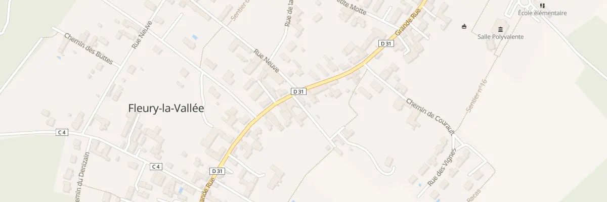 Plan du 65 Gr Grande Rue à Fleury-la-Vallée