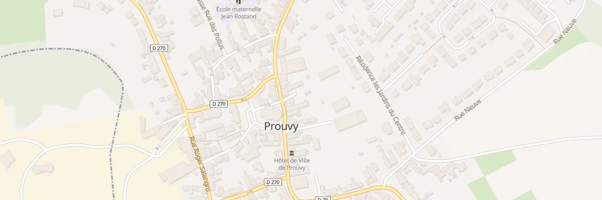 Plan du 30 Rue de la Mairie à Prouvy
