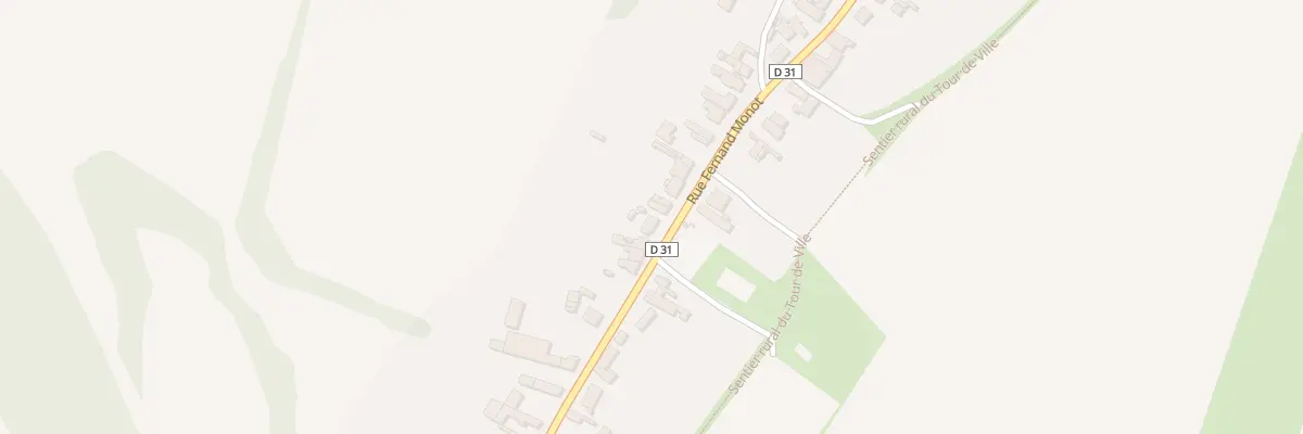 Plan du 16 Rue Fernand Monot à Étaves-et-Bocquiaux