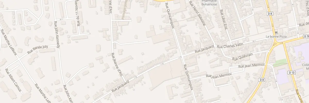 Plan du 54 Rue Jacquard à Bohain-en-Vermandois