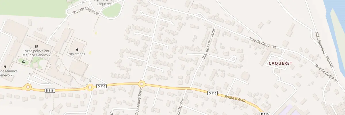 Plan du 40 Rue des Gours à Decize