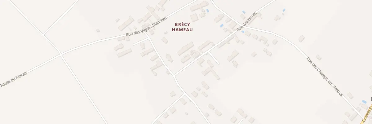 Plan du 1 Rue des Grelonnes à Charbuy