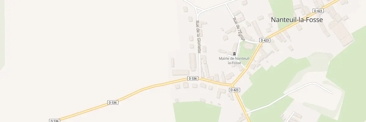 Plan du 10 Rue de la Cense à Nanteuil-la-Fosse