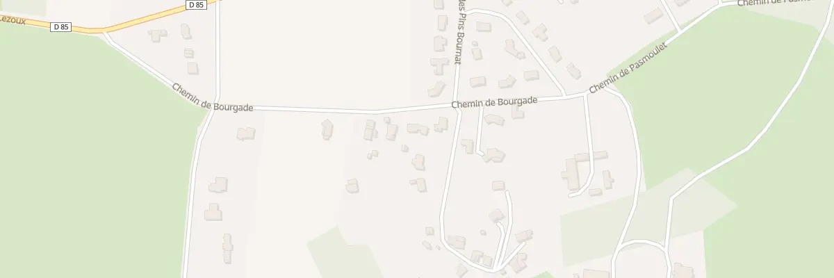 Plan du 18 Che de Bourgade à Orléat