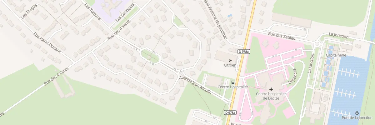 Plan du 3 Rue Pierre Brossolette à Decize