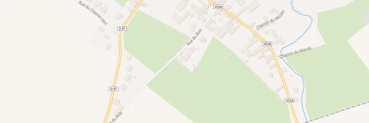 Plan du 8 Rue du Bois à Montrécourt