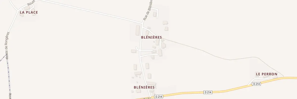 Plan du 12 Rue de Blenieres à Langy